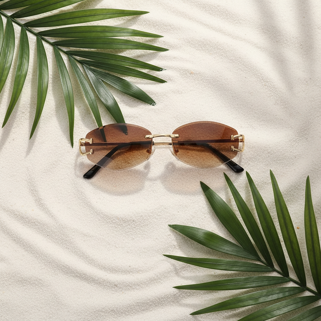 InfinityLens Sterling-Gold Metal Frame
