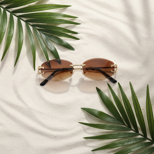 InfinityLens Sterling-Gold Metal Frame